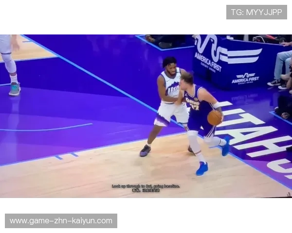 东契奇连续运球摆脱防守轻松得手,独行侠全面开战